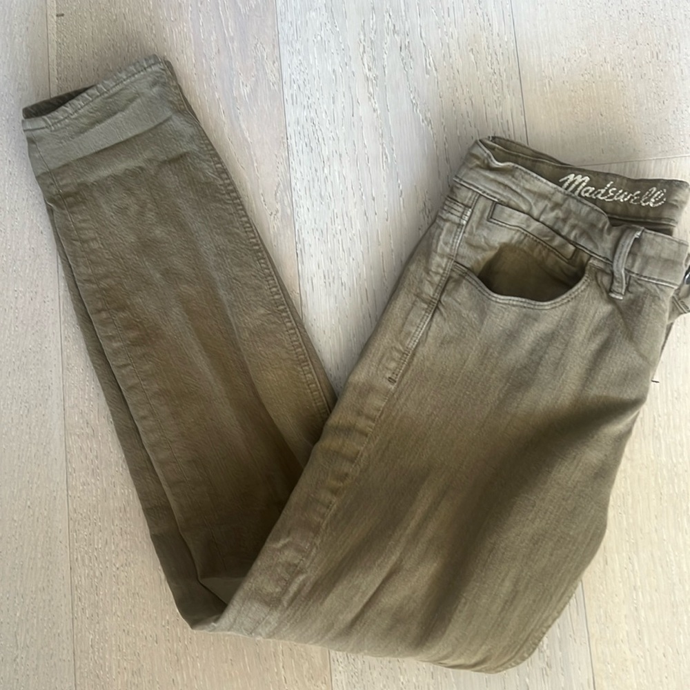 Madewell Skinny Skinny Ankle Cropped Jeans size 26